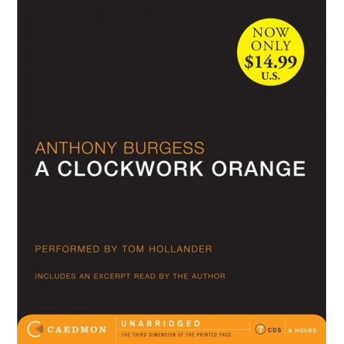 Anthony Burgess - A Clockwork Orange Low Price CD