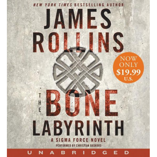 James Rollins - The Bone Labyrinth Low Price CD