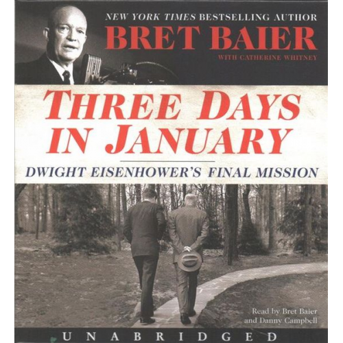 Bret Baier Catherine Whitney - Three Days in January Low Price CD