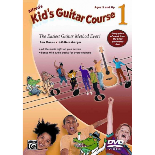 Ron Manus L. C. Harnsberger - Alfred's Kid's Guitar Course 1