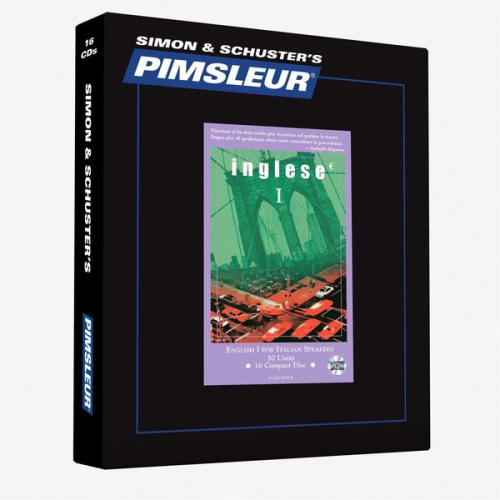 Pimsleur - Pimsleur English for Italian Speakers Level 1 CD, 1: Learn to Speak and Understand English as a Second Language with Pimsleur Language Programs