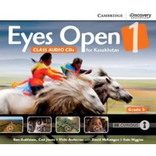 Ben Goldstein Ceri Jones Vicki Anderson - Eyes Open Level 1 Class Audio CDs (3) Grade 5 Kazakhstan Edition