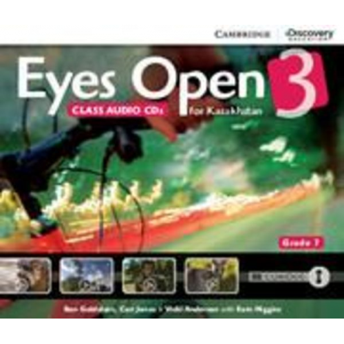 Ben Goldstein Ceri Jones Vicki Anderson - Eyes Open Level 3 Class Audio CDs (3) Grade 7 Kazakhstan Edition