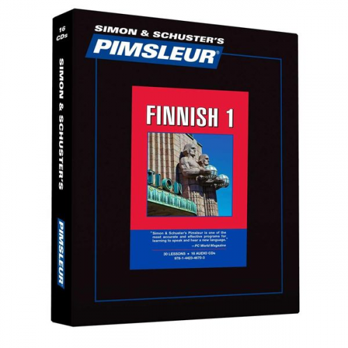 Pimsleur - Pimsleur Finnish Level 1 CD: Learn to Speak and Understand Finnish with Pimsleur Language Programs