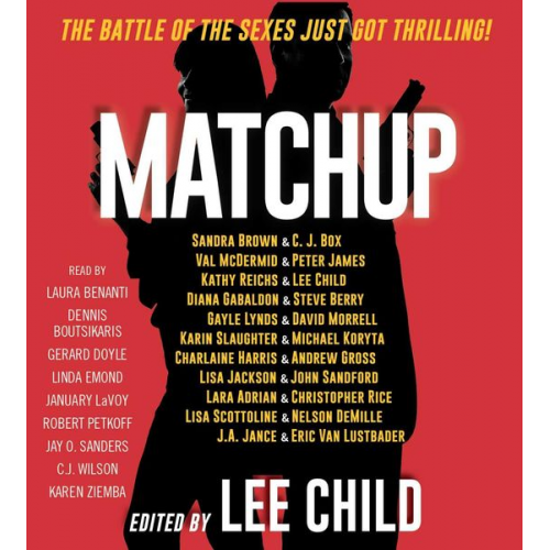 Steve Berry Sandra Brown Lee Child John Sandford Christopher Rice - Matchup