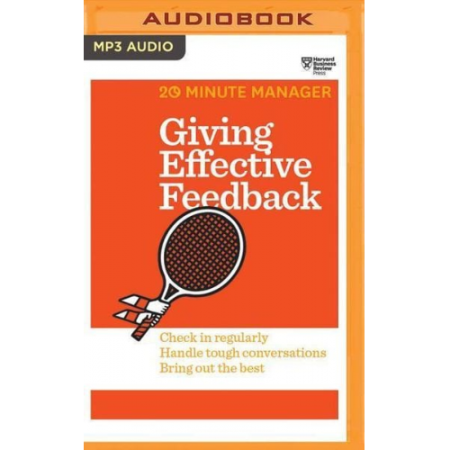 Harvard Business Review - Giving Effective Feedback    M