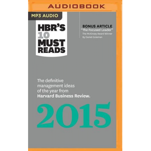 Harvard Business Review - HBRS 10 MUST READS 2015      M