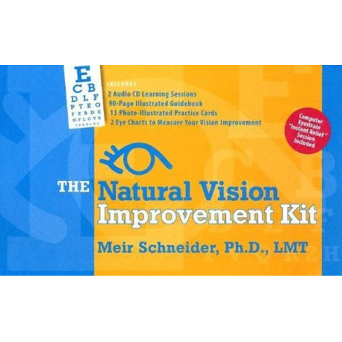 Meir Schneider - The Natural Vision Improvement Kit [With Cards and Guidebook]