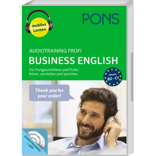 PONS Audiotraining Profi Business English