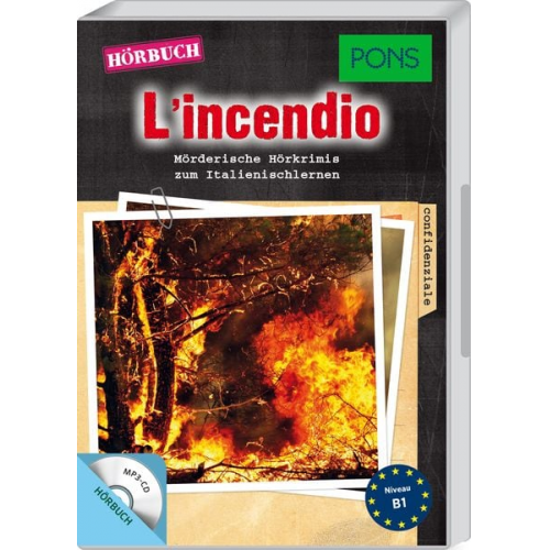 Giovanni Garelli - PONS Hörkrimi Italienisch - L'incendio