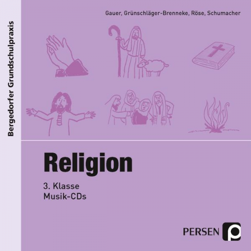 Gauer Gross Grünschläger-B. Röse Schumacher - Religion - 3. Klasse, Musik-CD