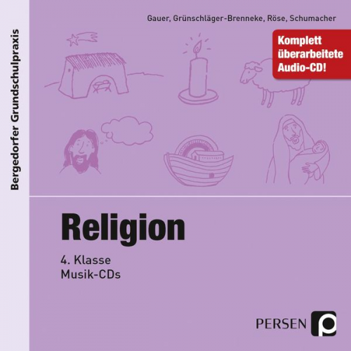 Gauer Gross Grünschläger-B. Röse Schumacher - Religion - 4. Klasse, Musik-CD