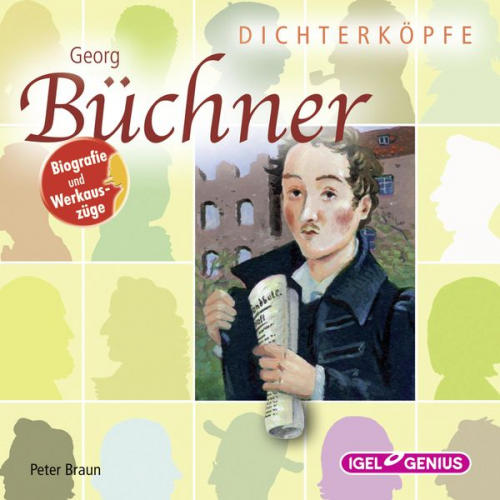 Peter Braun - Dichterköpfe. Georg Büchner