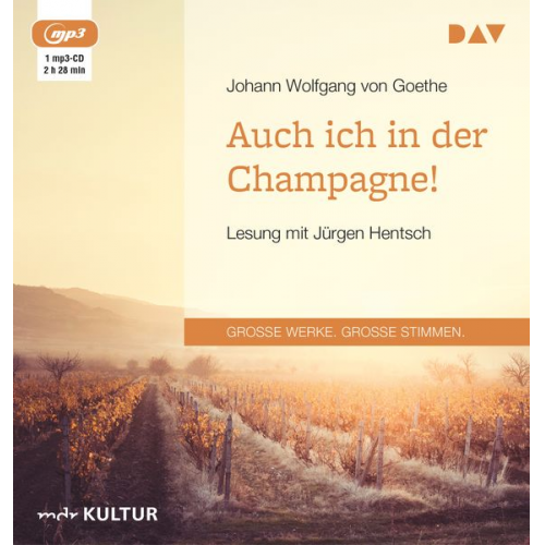 Johann Wolfgang von Goethe - Auch ich in der Champagne!