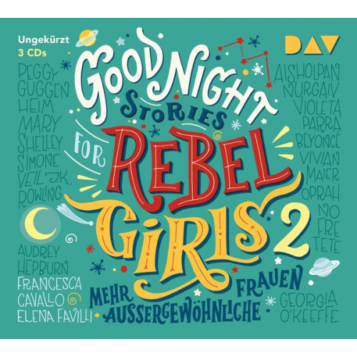 Elena Favilli Francesca Cavallo - Good Night Stories for Rebel Girls – Teil 2: Mehr außergewöhnliche Frauen