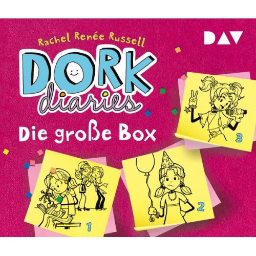 Rachel Renée Russell - DORK Diaries – Die große Box (Teil 1-3)