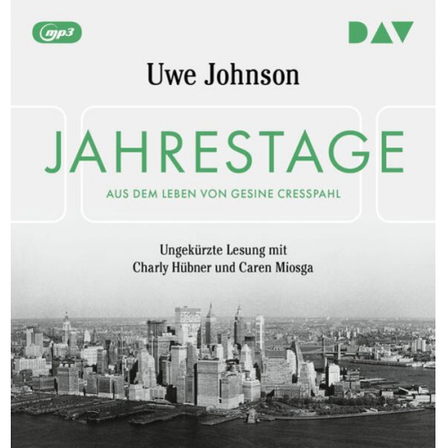 Uwe Johnson - Jahrestage. Aus dem Leben von Gesine Cresspahl