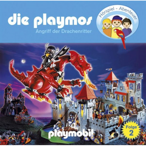 Simon X. Rost - Die Playmos - Das Original Playmobil Hörspiel, Folge 2: Angriff der Drachenritter