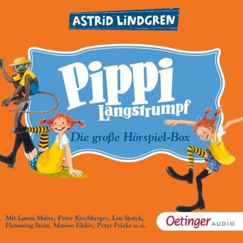 Astrid Lindgren - Pippi Langstrumpf. Die große Hörspielbox