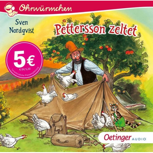 Sven Nordqvist - Pettersson und Findus. Pettersson zeltet