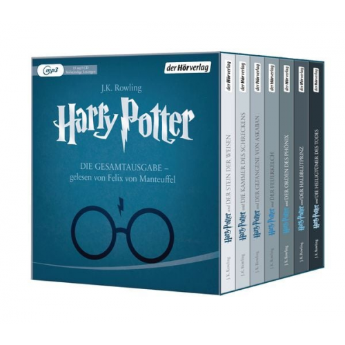 J. K. Rowling - Harry Potter - Die Gesamtausgabe - gelesen von Felix von Manteuffel