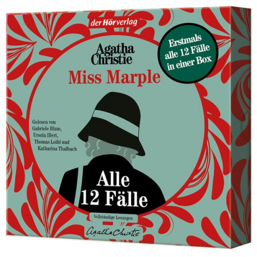 Agatha Christie - Miss Marple – Alle 12 Fälle