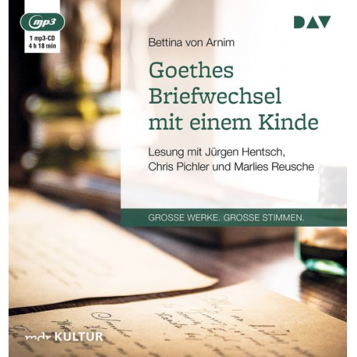 Bettina Arnim - Goethes Briefwechsel mit einem Kinde