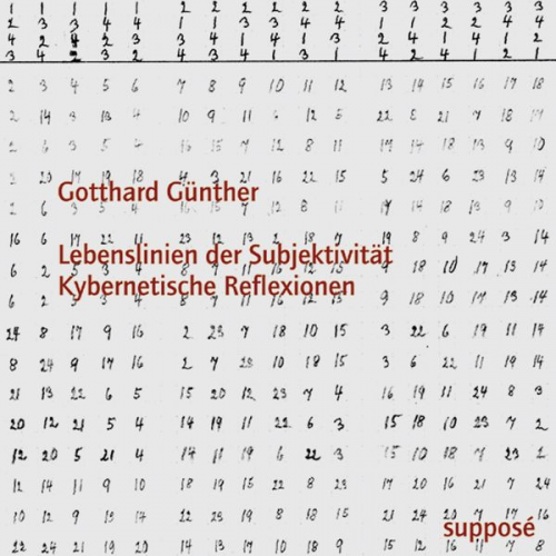 Gotthard Günther - Lebenslinien der Subjektivität - Kybernetische Reflexionen