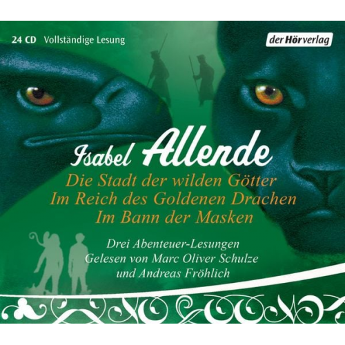 Isabel Allende - Die Stadt der wilden Götter / Im Reich des Goldenen Drachen / Im Bann der Masken