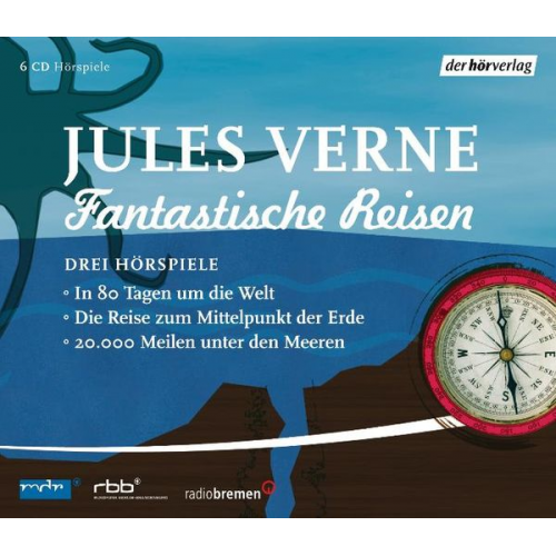 Jules Verne - Fantastische Reisen. Drei Hörspiele