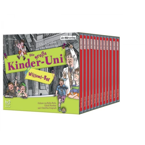 Ulrich Janssen Ulla Steuernagel - Die große Kinder-Uni Wissens-Box