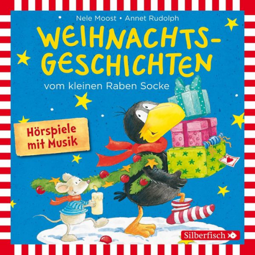 Nele Moost Annet Rudolph - Weihnachtsgeschichten vom kleinen Raben Socke: Alles Advent!, Alles glitzert!, Alles in Eile!, Alles weg! (Der kleine Rabe Socke)