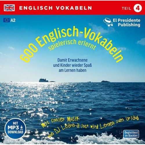 Horst D. Florian - 600 Englisch-Vokabeln spielerisch erlernt. Grundwortschatz 4. CDs