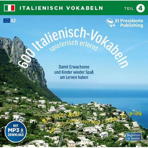 Horst D. Florian - 600 Italienisch-Vokabeln spielerisch erlernt. Grundwortschatz 4. CD