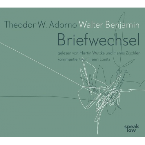 Theodor W. Adorno Walter Benjamin - Theodor W. Adorno - Walter Benjamin Briefwechsel