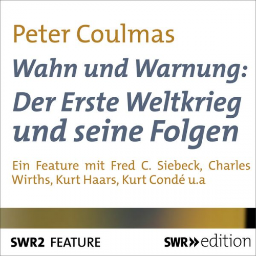 Peter Coulmas Johann Vahr - Wahn und Warnung