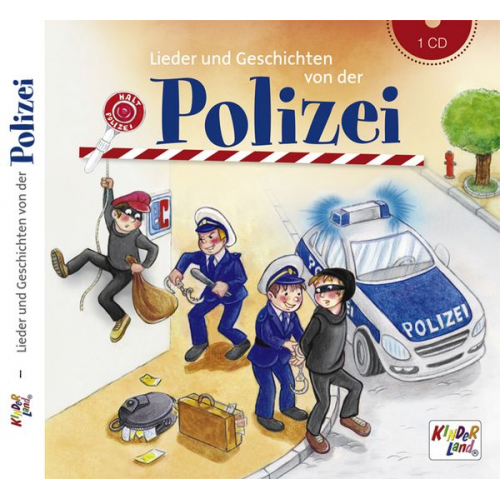 Lieder und Geschichten von der Polizei – CD