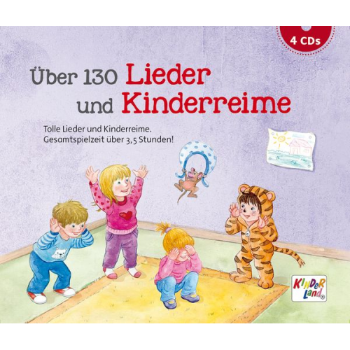 Über 130 Lieder und Kinderreime