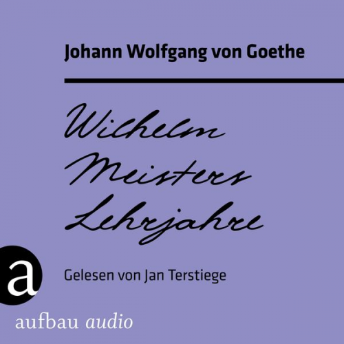 Johann Wolfgang von Goethe - Wilhelm Meisters Lehrjahre