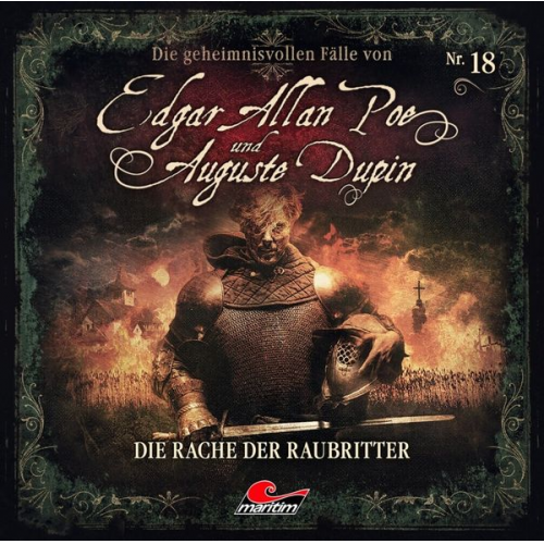 Die geheimnisvollen Fälle von Edgar Allan Poe und Auguste Dupin - Die Rache der Raubritter, 1 Audio-CD