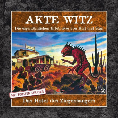 Akte Witz: Das Hotel des Ziegensaugers, 1 Audio-CD