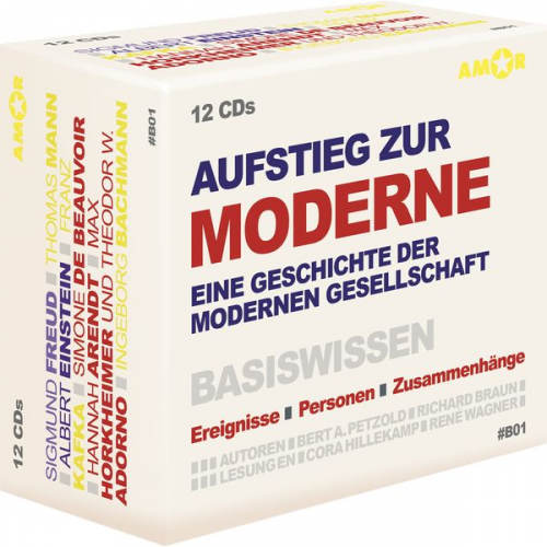 Bert Alexander Petzold Richard Braun - Aufstieg zur Moderne (12 CDs) – Basiswissen. Ereignisse, Personen, Zusammenhänge.