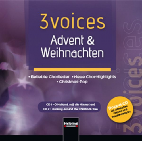 Lorenz Maierhofer - 3 voices Advent & Weihnachten, Doppel-CD