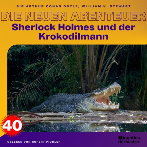 Arthur Conan Doyle William K. Stewart - Sherlock Holmes und der Krokodilmann (Die neuen Abenteuer, Folge 40)