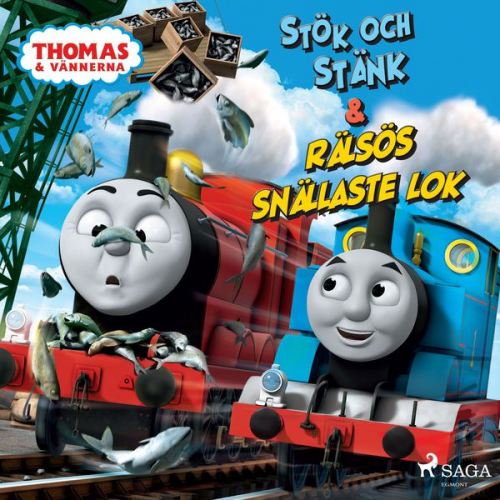 Mattel - Thomas och vännerna - Stök och stänk & Rälsös snällaste lok