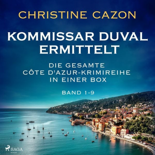 Christine Cazon - Kommissar Duval ermittelt: Die gesamte Côte d'Azur-Krimireihe in einer Box (Band 1-9)