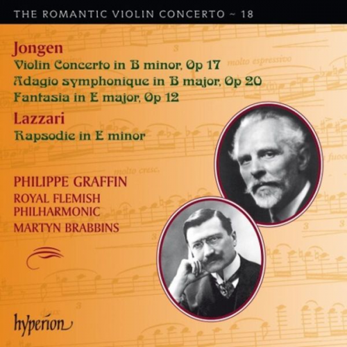 Joseph Jongen Sylvio Lazzari - Romantic Violin Concerto Vol.18