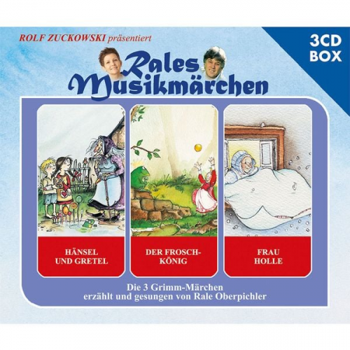 Wilhelm Grimm Jacob Grimm - Rales Musikmärchen - 3-CD Liederbox Vol. 1