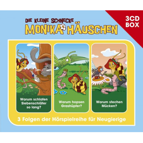 Kati Naumann - Die kleine Schnecke Monika Häuschen - 3-CD Hörspielbox Vol. 4