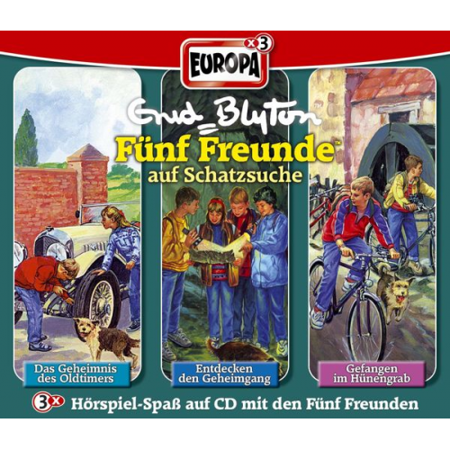 Enid Blyton - 03/3er Box: ... auf Schatzsuche. Europa Logo!